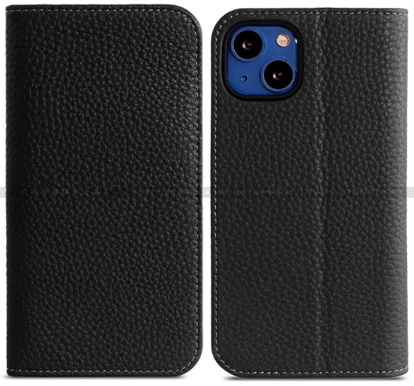 Leather Flap Triple Insert Card Holder - 图片 5