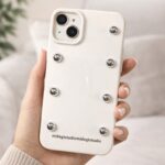 Premium TPU Phone Case with Metal Studs — product view 2