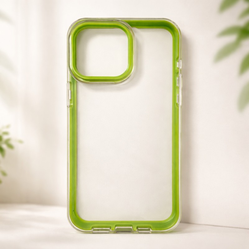 Clear TPU + PC Phone Case