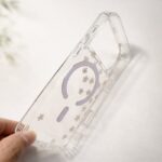 IMD Magnetic Phone Case with Pearl Floral — product view 3