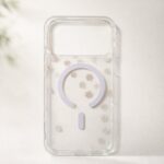IMD Magnetic Phone Case with Pearl Floral — product view 2