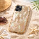 Genuine Shell Inlay TPU Phone Case — product view 4