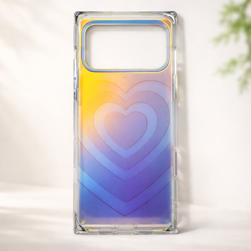 Holographic Heart IMD Phone Case
