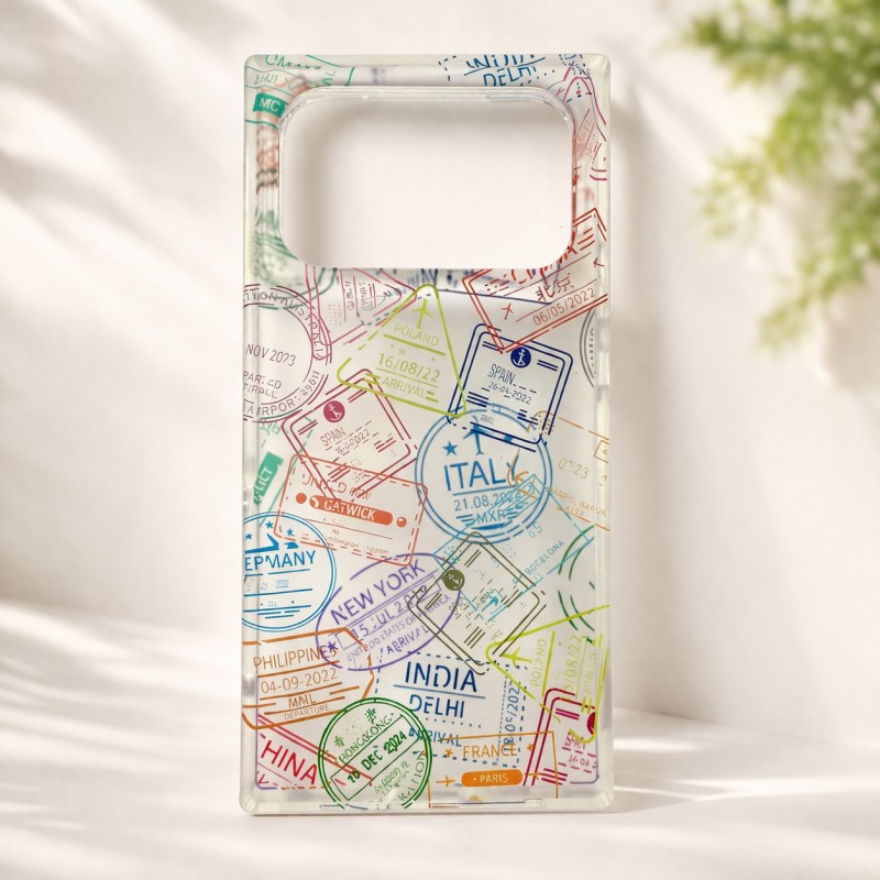 Square Shockproof IMD Phone Case
