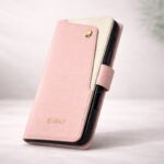 Leather Folio Phone Case with Wrist Strap — product view 2