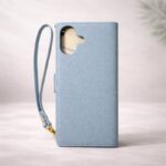 Leather Folio Phone Case with Wrist Strap — product view 4