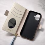 Leather Folio Phone Case with Wrist Strap — product view 5
