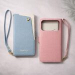 Leather Folio Phone Case with Wrist Strap — product view 7