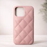Quilted Leather Phone Case — product view 1