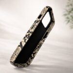 Snake-Texture Leather Phone Case — product view 3