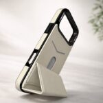 Leather Phone Case with Foldable Stand — product view 1