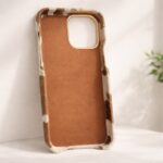 Faux Fur Cow Print Phone Case — product view 2