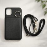 Leather Crossbody Case with Wallet Pouch — product view 1