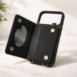Leather Crossbody Case with Wallet Pouch — product view 1