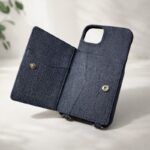 Leather Crossbody Case with Pouch — product view 2