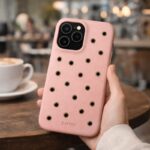 Leather Phone Case with Metal Eyelet — product view 4
