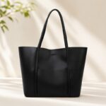 Minimalist Leather Tote Bag — product view 1