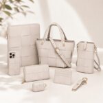 Woven Leather Handheld Bag — product view 7