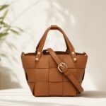 Woven Leather Handheld Bag — product view 10