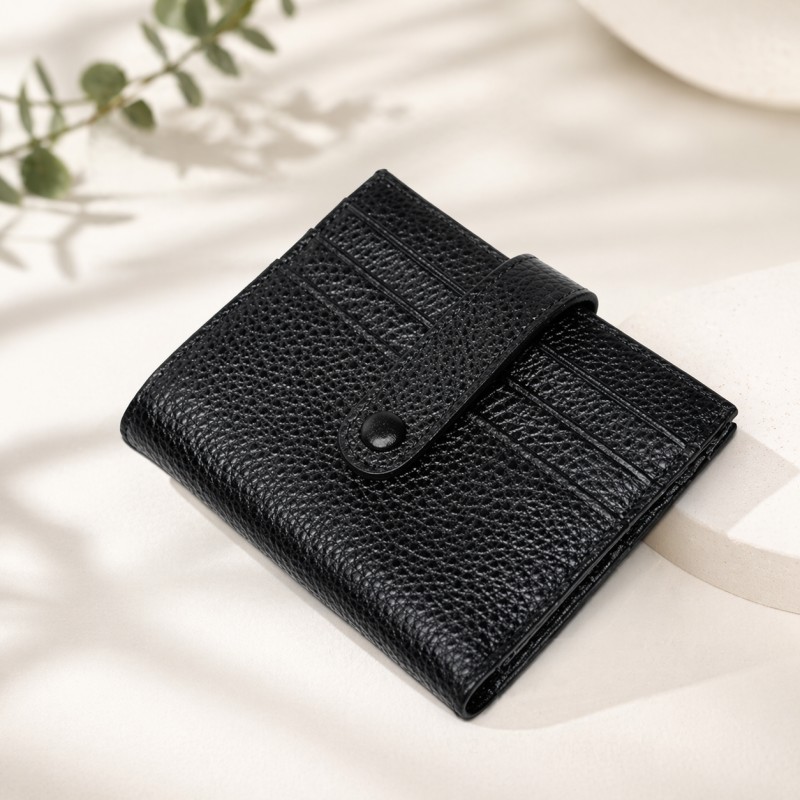 Genuine Leather Bifold Wallet