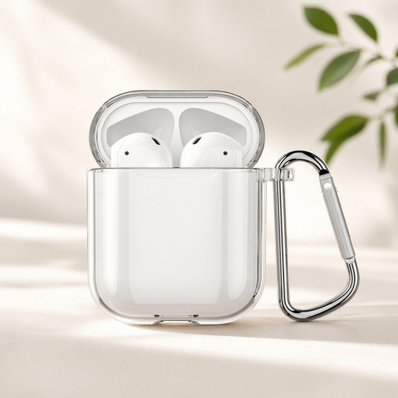 Clear TPU Earbuds Case