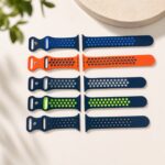 Perforated Silicone Watch Band — product view 2