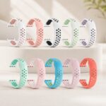 Perforated Silicone Watch Band — product view 6