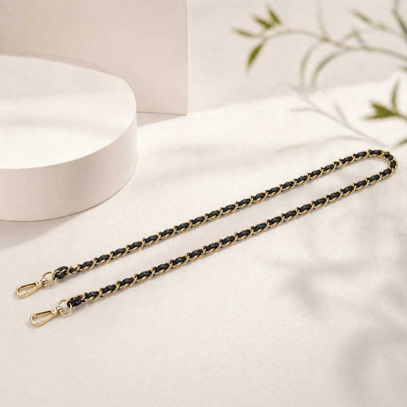 Chain and Leather Strap