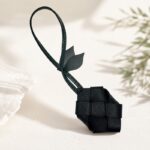 Woven Leather Key Charm — product view 3