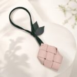 Woven Leather Key Charm — product view 4