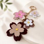 Layered Flower Key Charm — product view 2