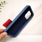 Denim Fabric Phone Case — product view 3