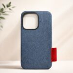 Denim Fabric Phone Case — product view 1