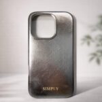 Metallic Leather Phone Case — product view 1