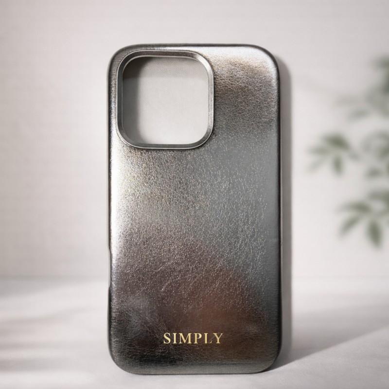 Metallic Leather Phone Case