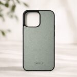 Pebbled Leather Phone Case — product view 1