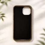 Woven Leather Phone Case — product view 2