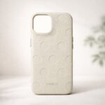 Polka Dot Leather Phone Case — product view 1