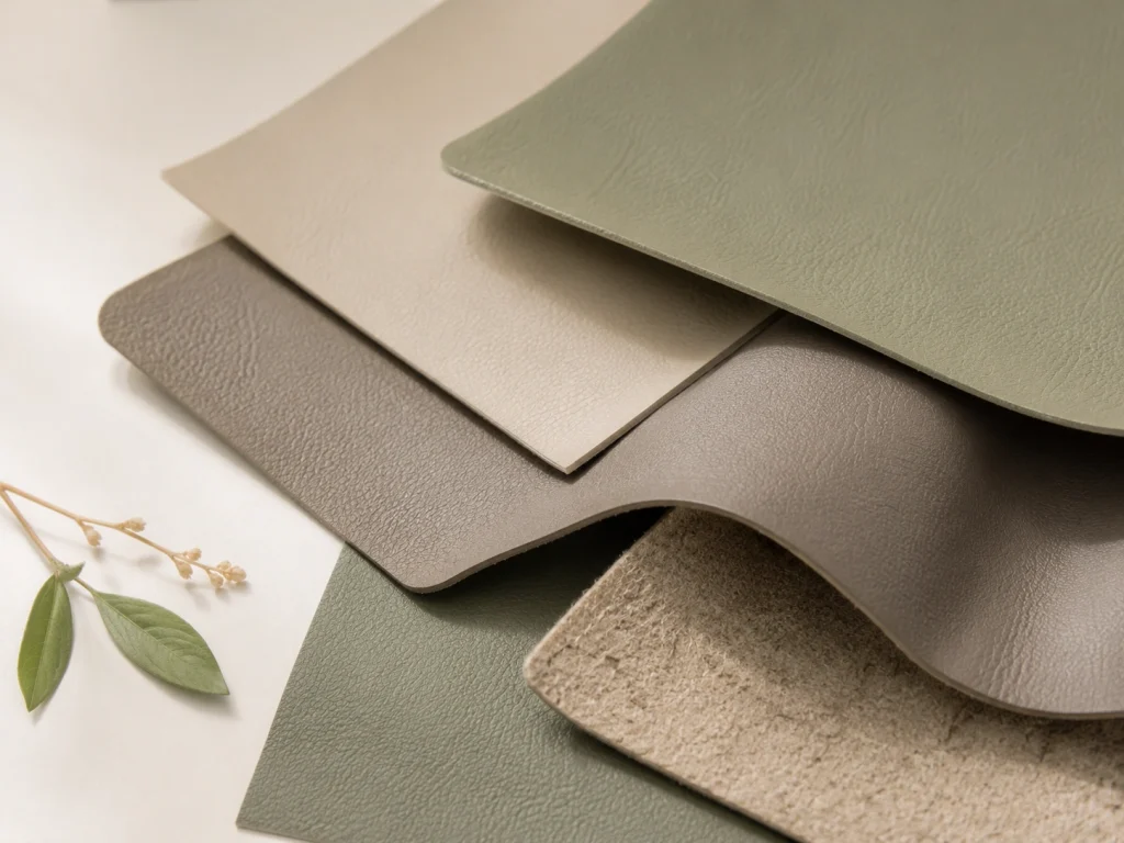 Plant-Based Leather material sample